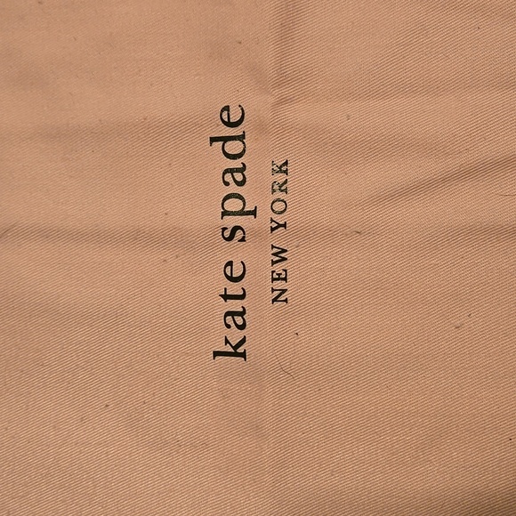 Kate Spade Pink Drawstring Purse Dust Jacket - Picture 2 of 4